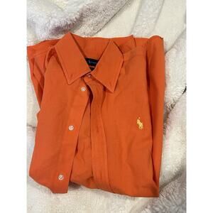 Ralph Lauren Relax Fit Button Down Mens Sz M Casual Preppy Summer Country Club